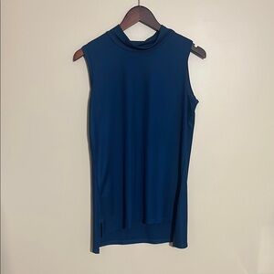 Sleeveless Athletic Blue Top